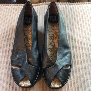 Black Fly London wedges!